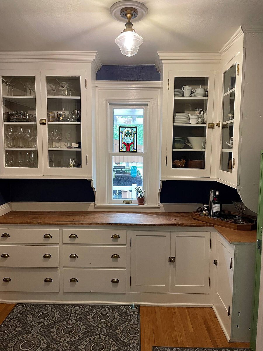 Historic Butler's Pantry off dining area. 