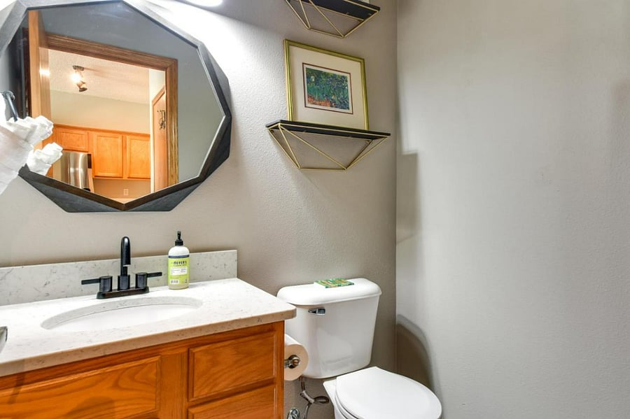 Half Bath on Main Floor