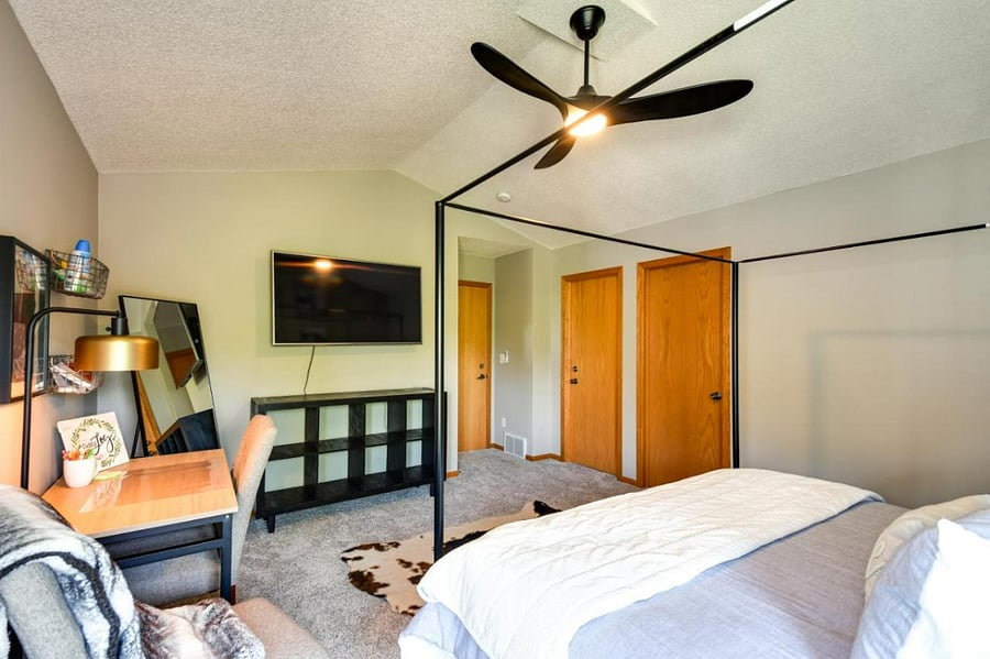 Primary Bedroom with Private Bath and Walk In Closet