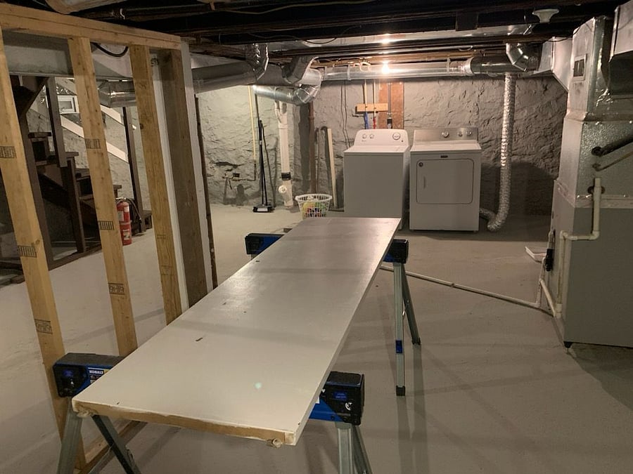 Large table to fold laundry