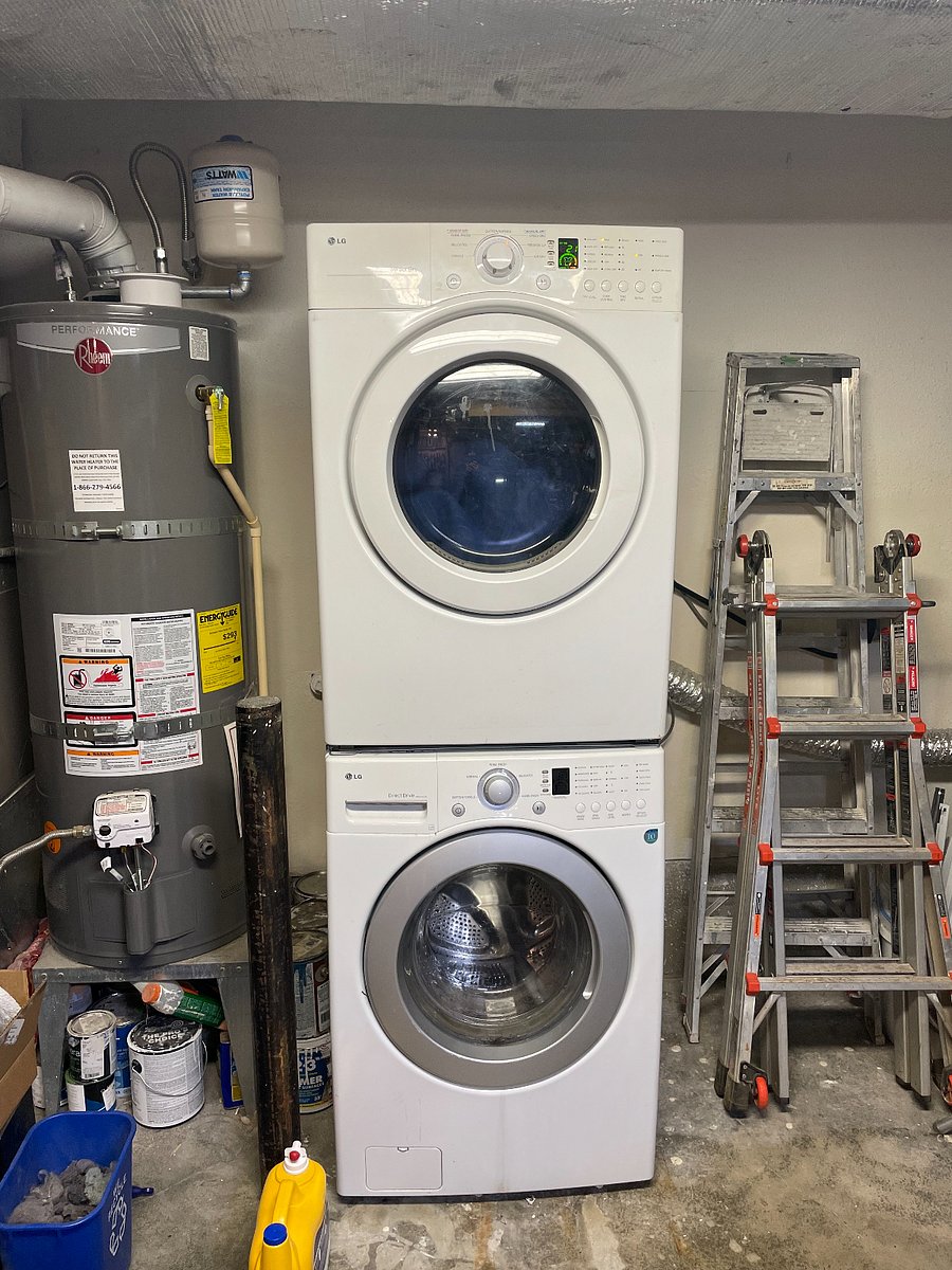 Shared Laundry in Garage