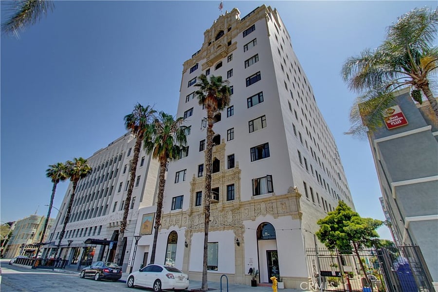Front of building
