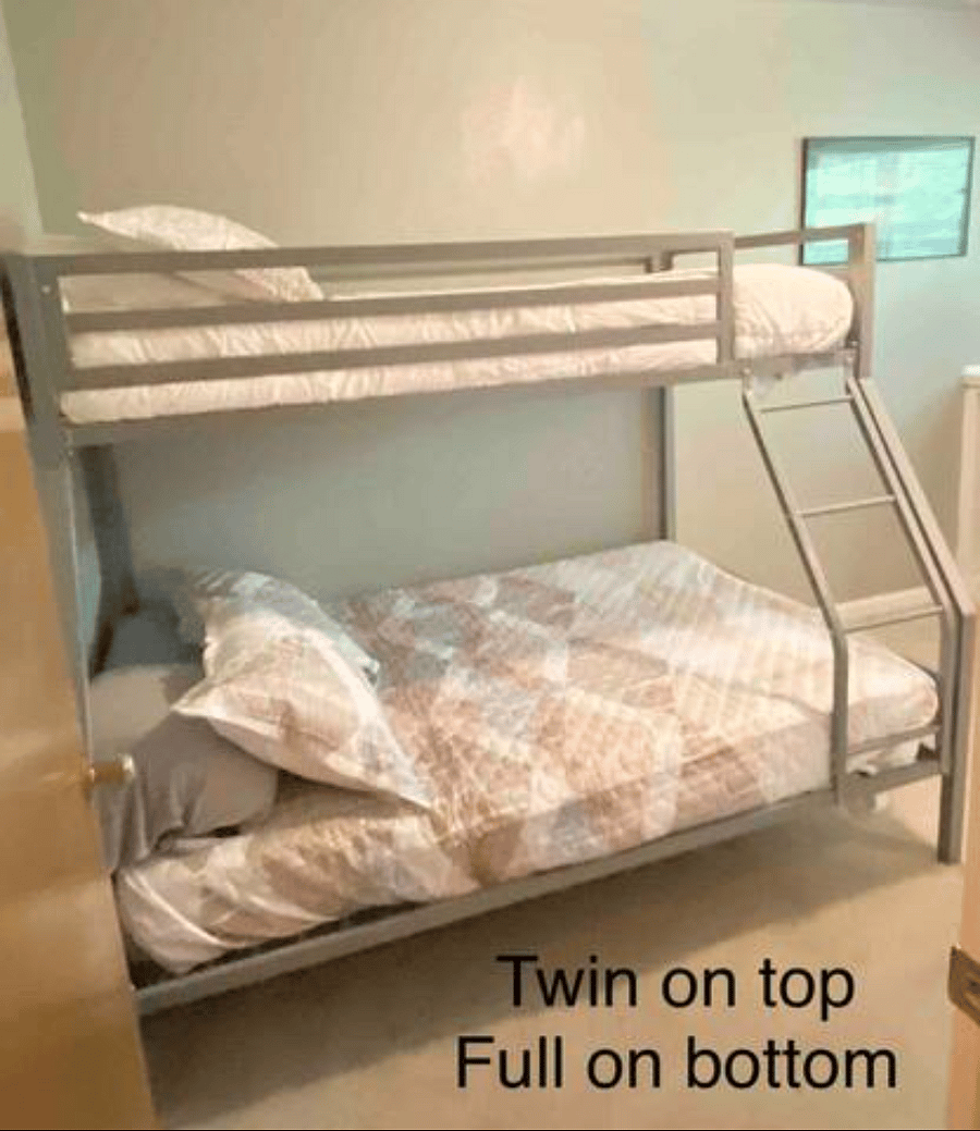 Bunk Room - Full Size bottom, twin top