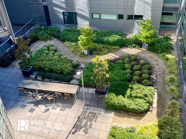 Beautiful and private courtyard on the second floor