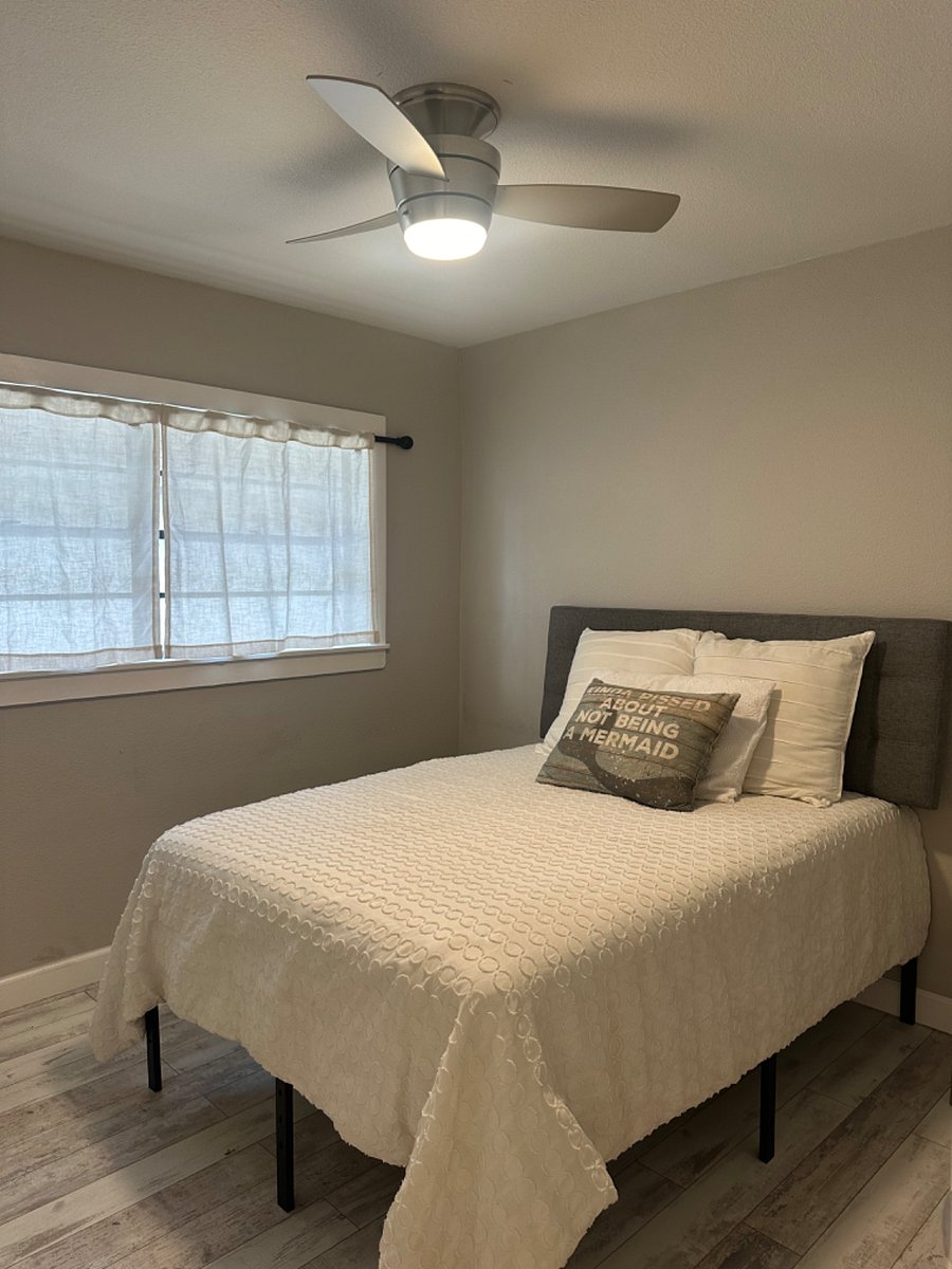 Bedroom 3 with closet and dresser in closet