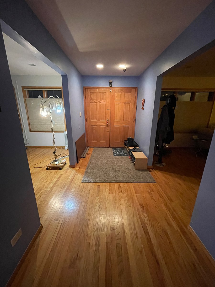 Front foyer of the home