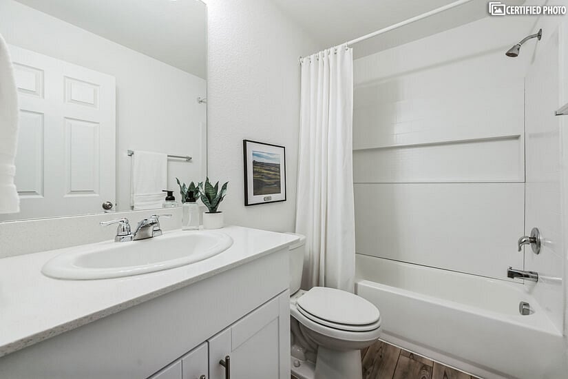 Full bathroom upstairs
