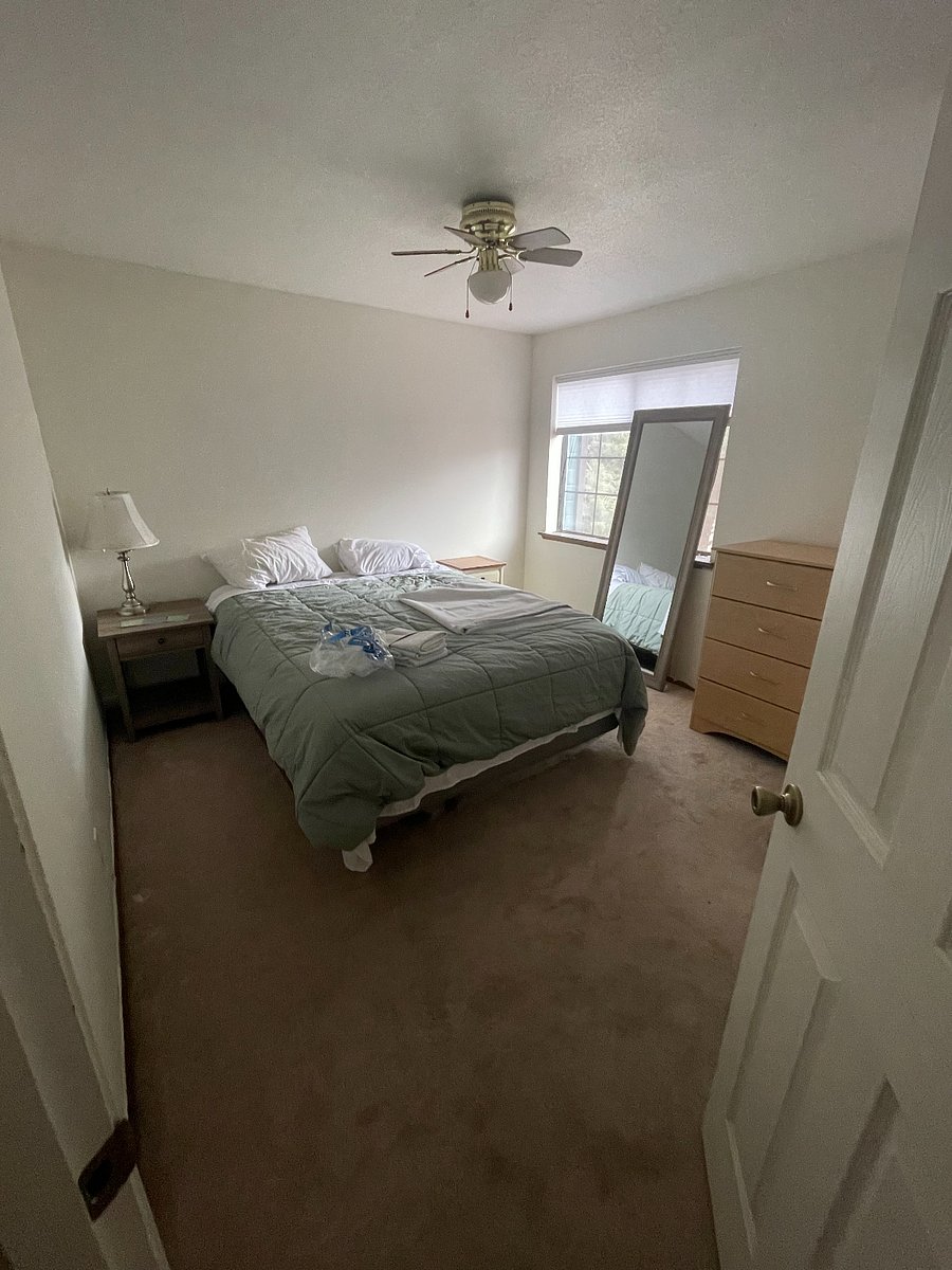 Comes with large walk in closet