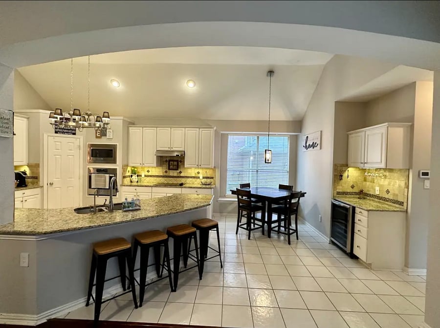 Kitchen and Dining Area
