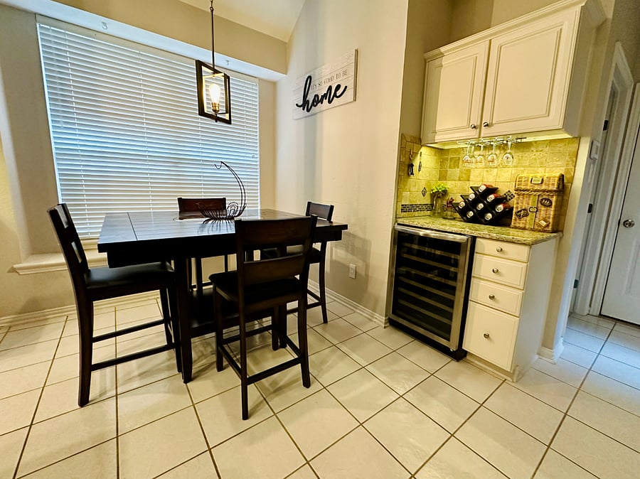 Wine Bar and Dining Area