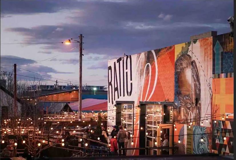 Ratio Beerworks 0.6 mi (6 blocks) away
