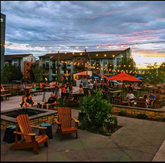 Improper City indoor/outdoor bar 0.4 mi (5 blocks) away