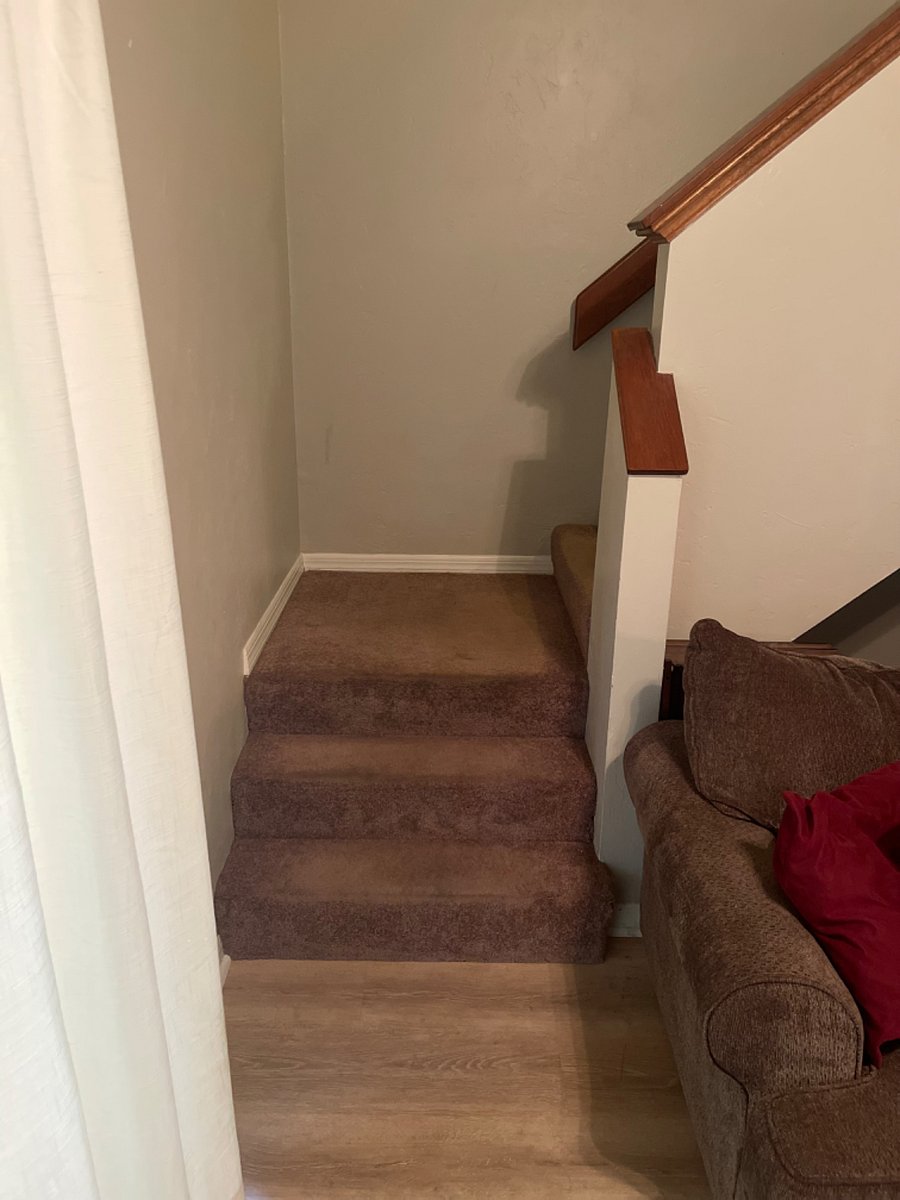 Stairs to master bedroom