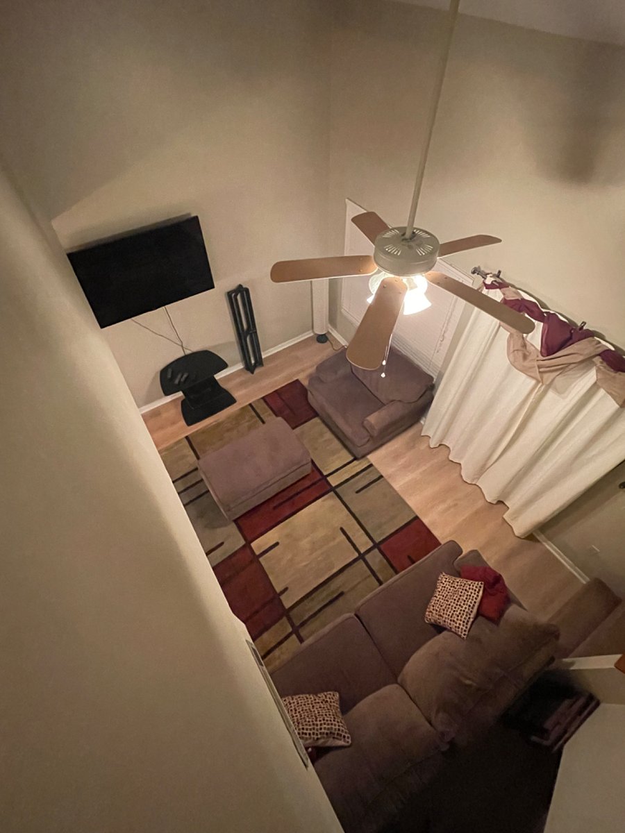View from loft area