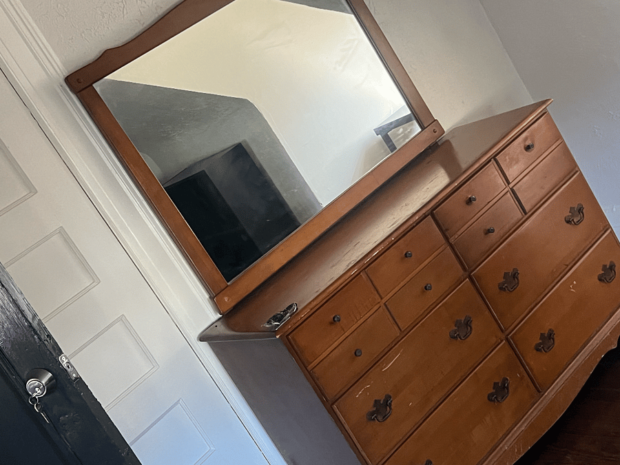 Ample storage space.