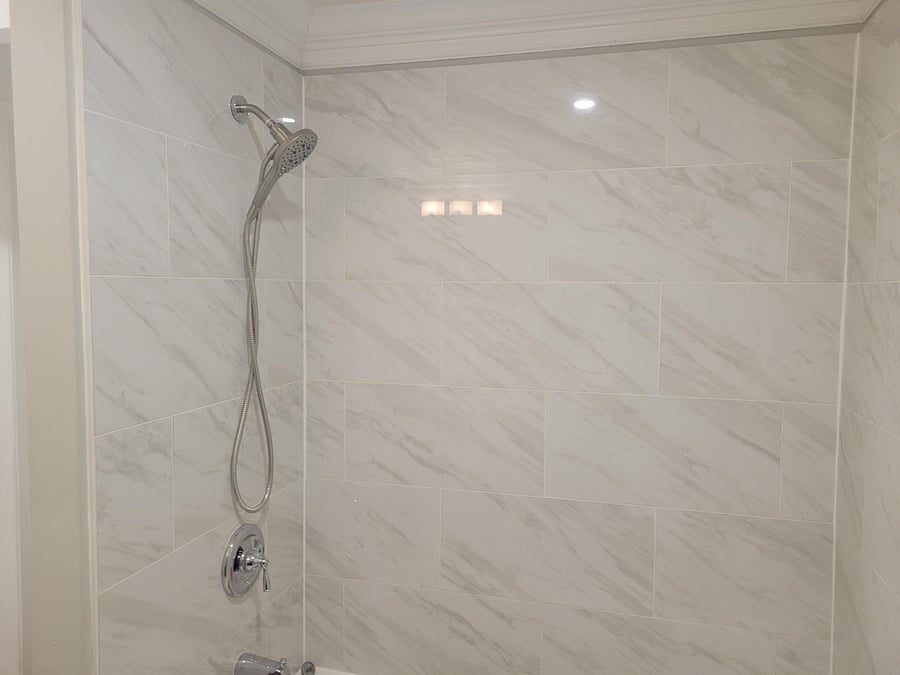 Bathroom # 2 shower w/tub.