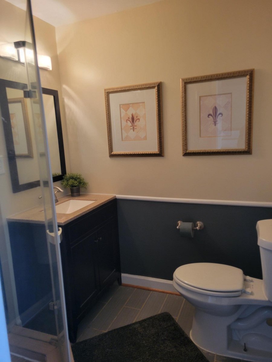 Full basement bathroom #3 with full shower.