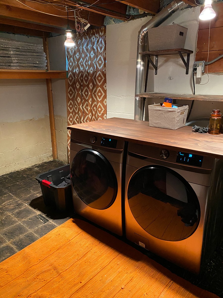 Laundry included in the basement.