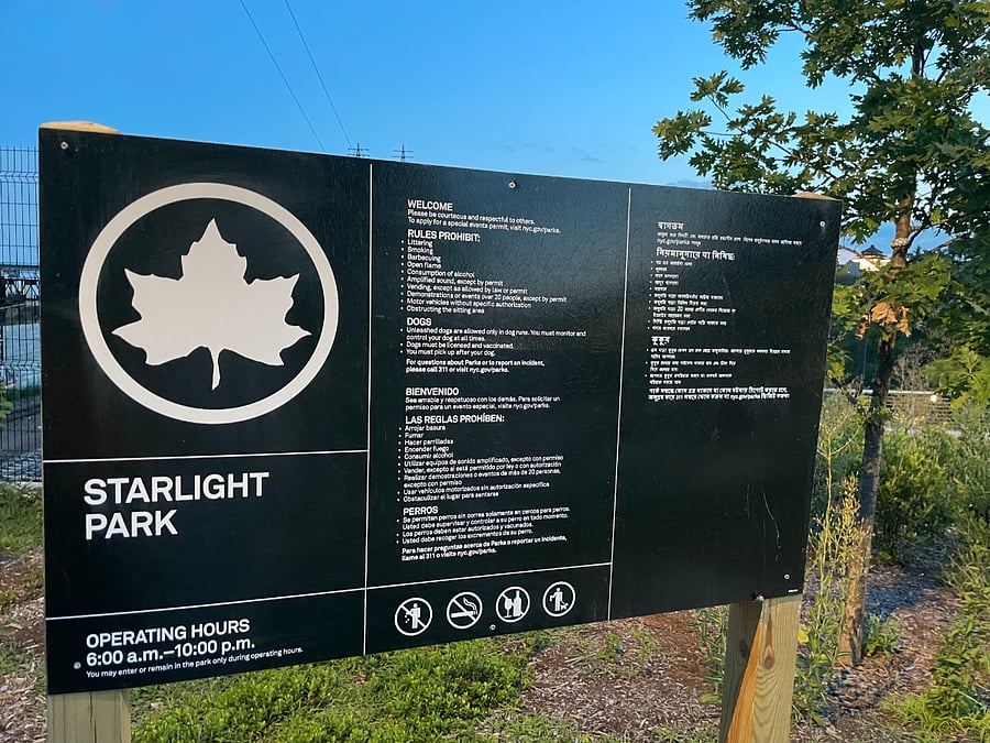 Local parks only a few blocks away