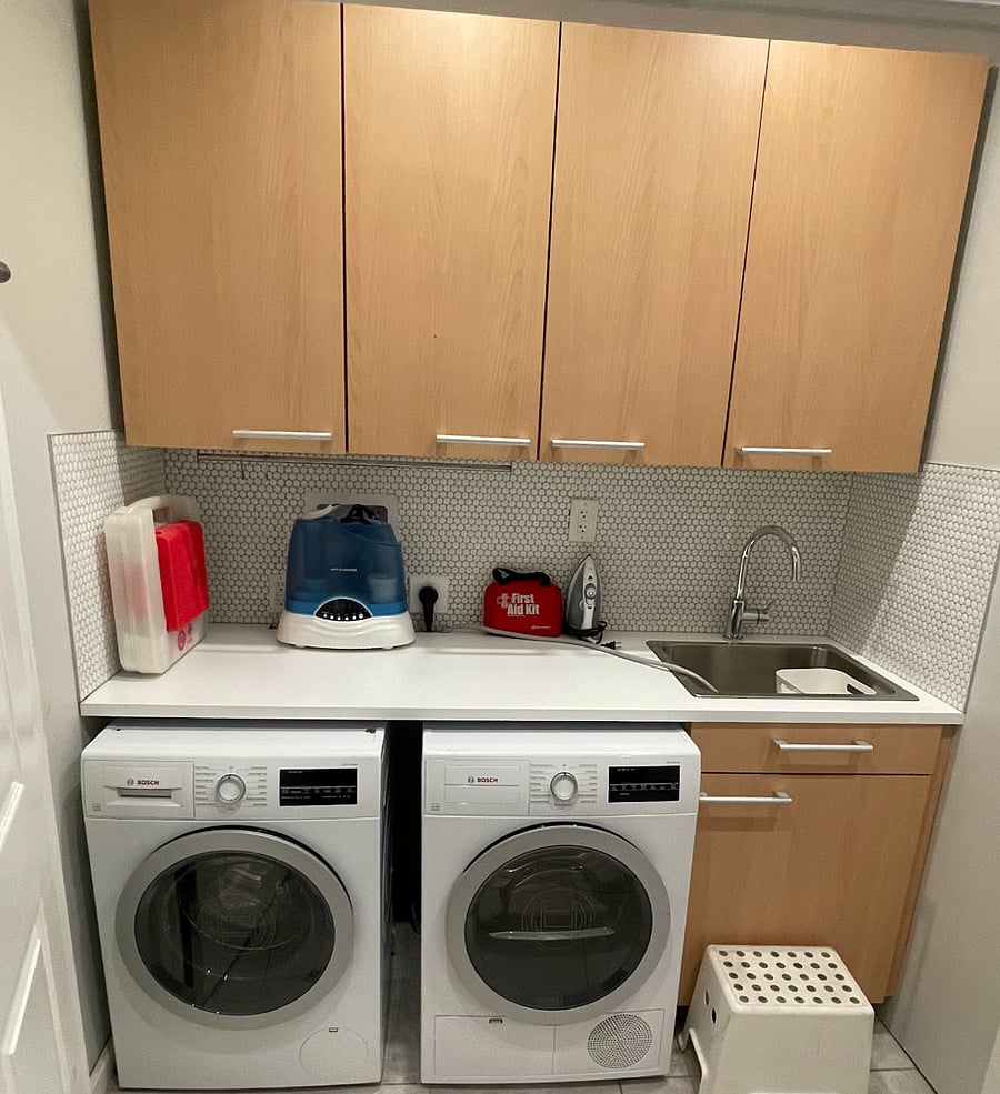 laundry area