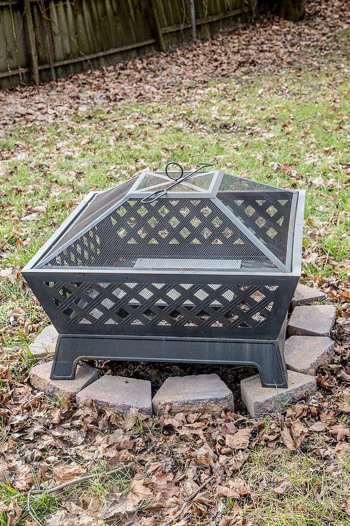 Backyard Fireplace