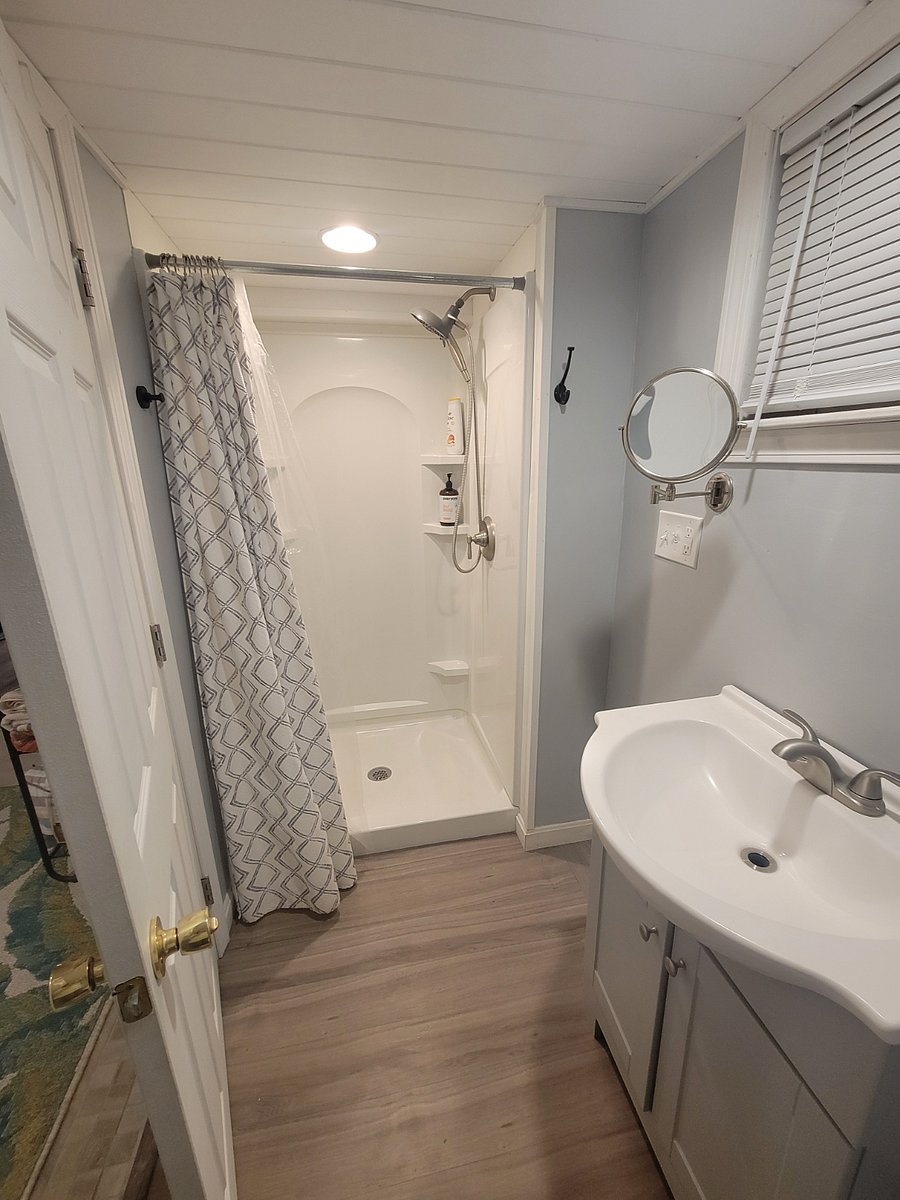 ensuite bathroom with shower