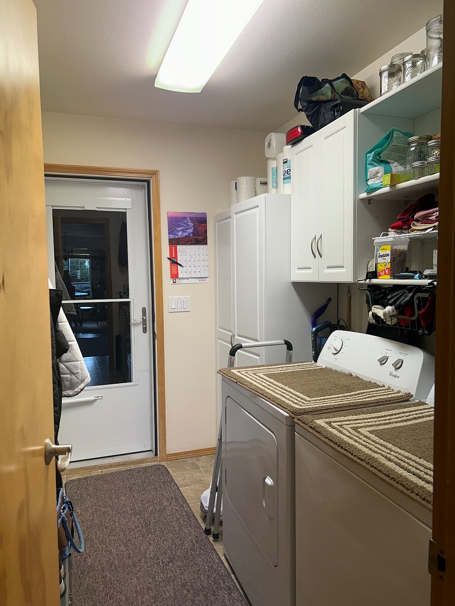 Laundry room, pantry,