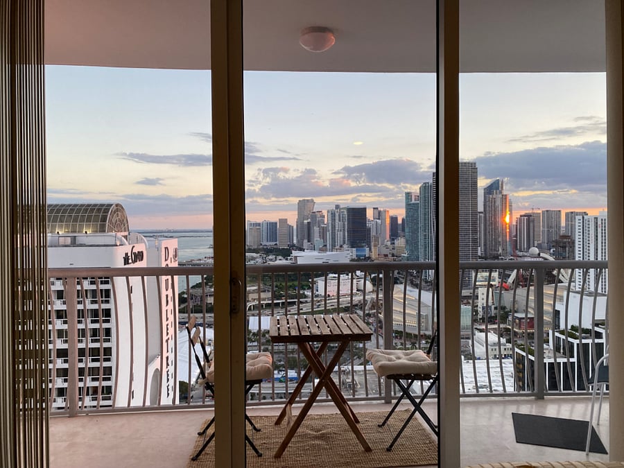 Views of the city skyline