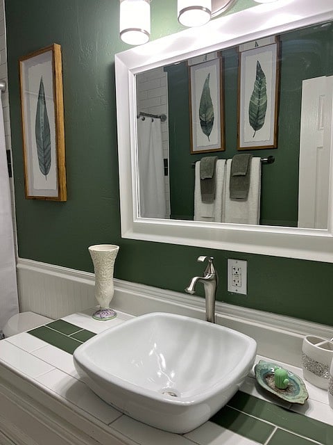 Hallway Bathroom