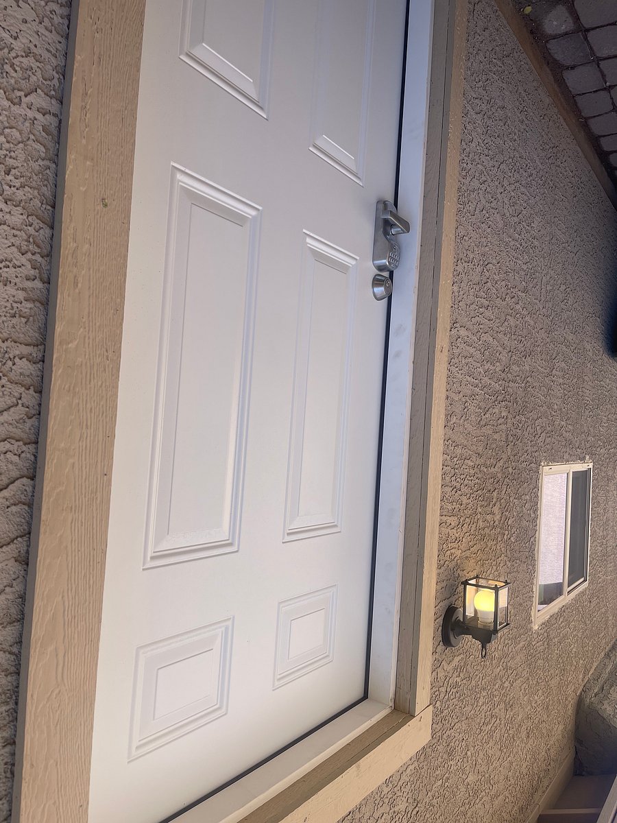 Separate entrance and keyless entry.