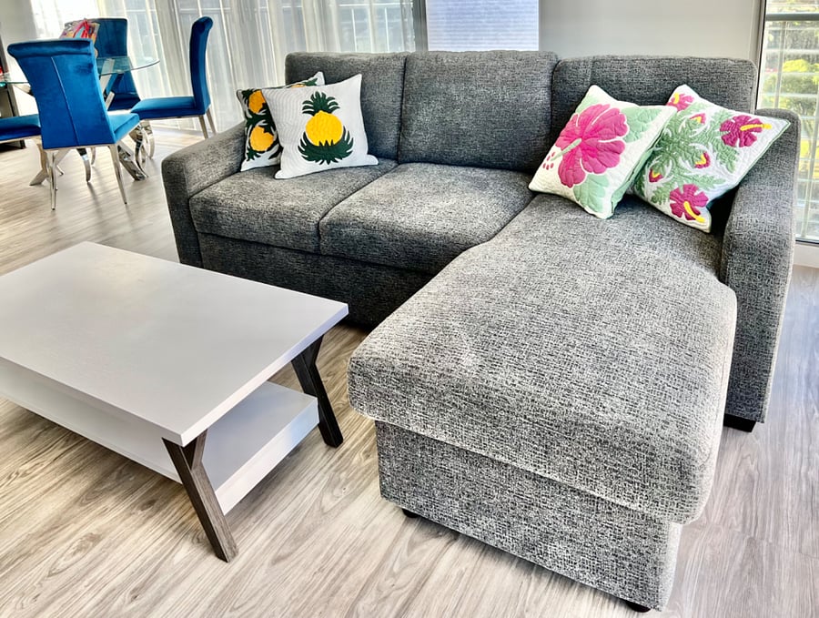 Living and dining area