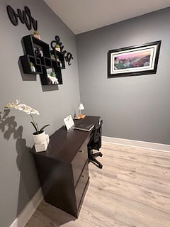 Work Area. Has Printer.
