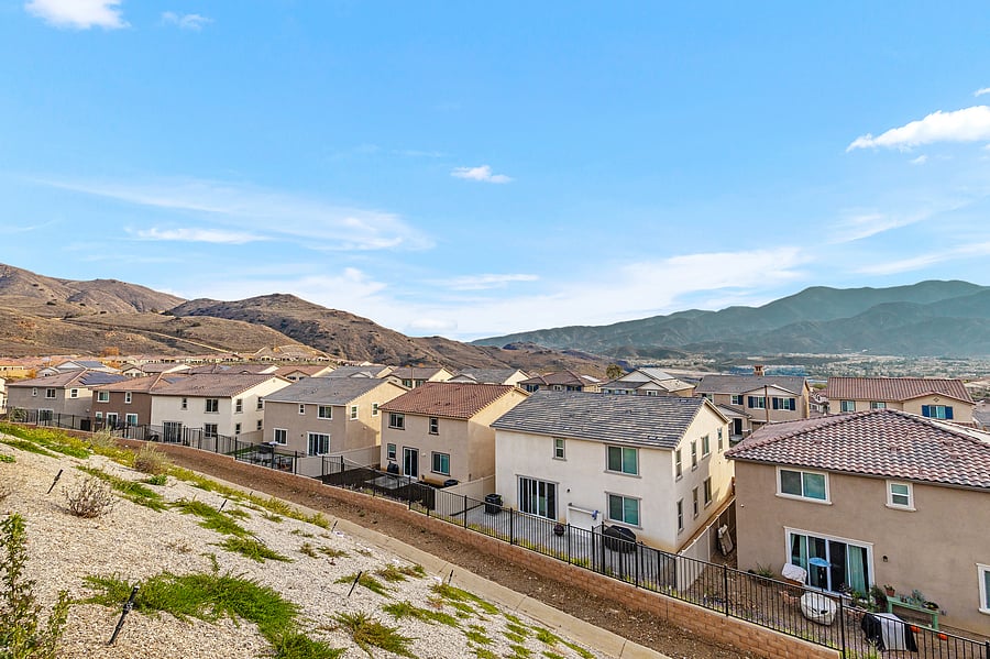 Rear home view