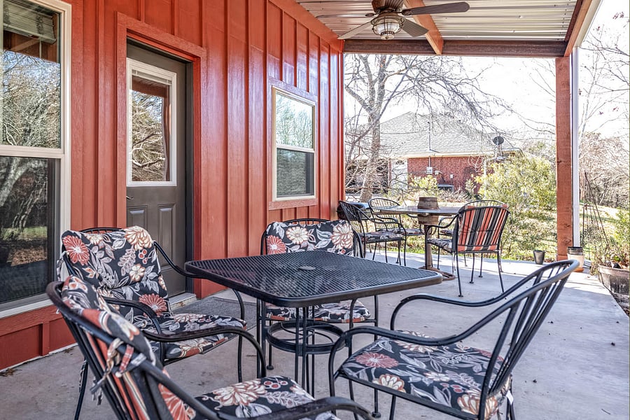 Welcome to share the back porch!