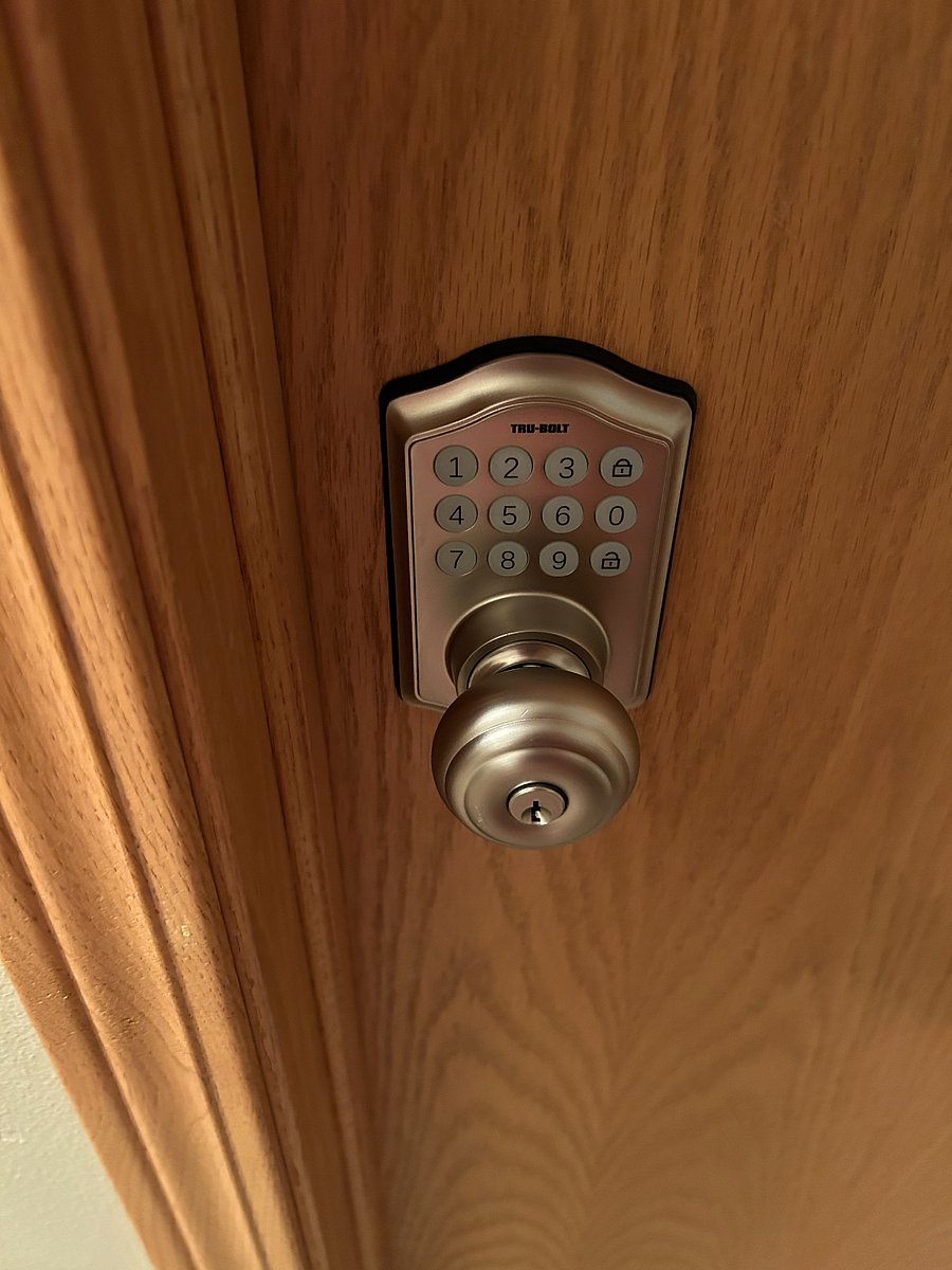 Secured Locked Master Bedroom with En Suite Bathroom