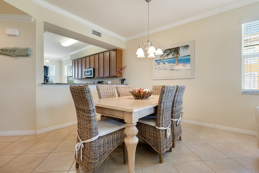 Dining room table.