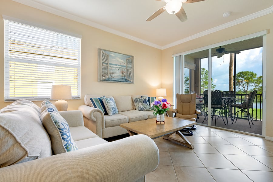 Living room area.
