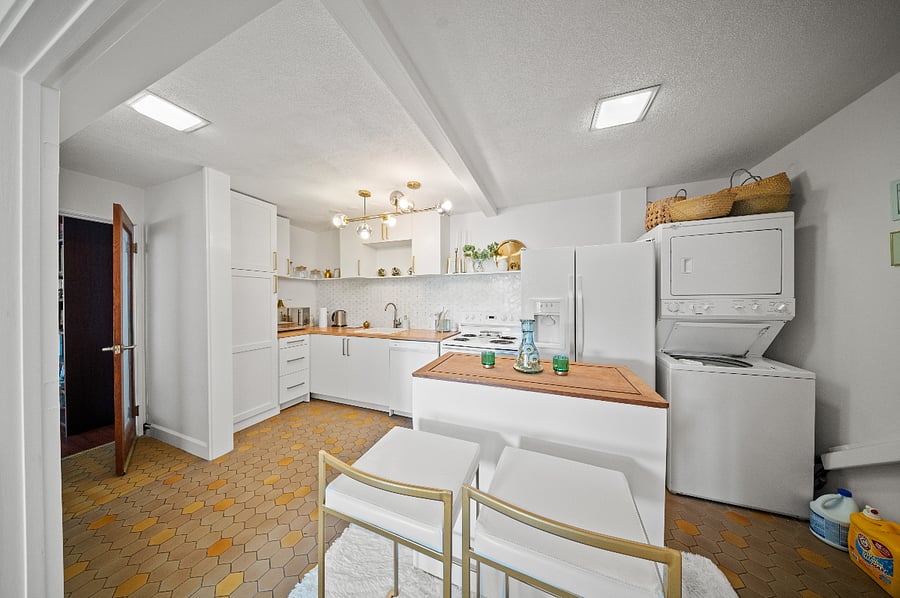 Newly remodeled kitchen
