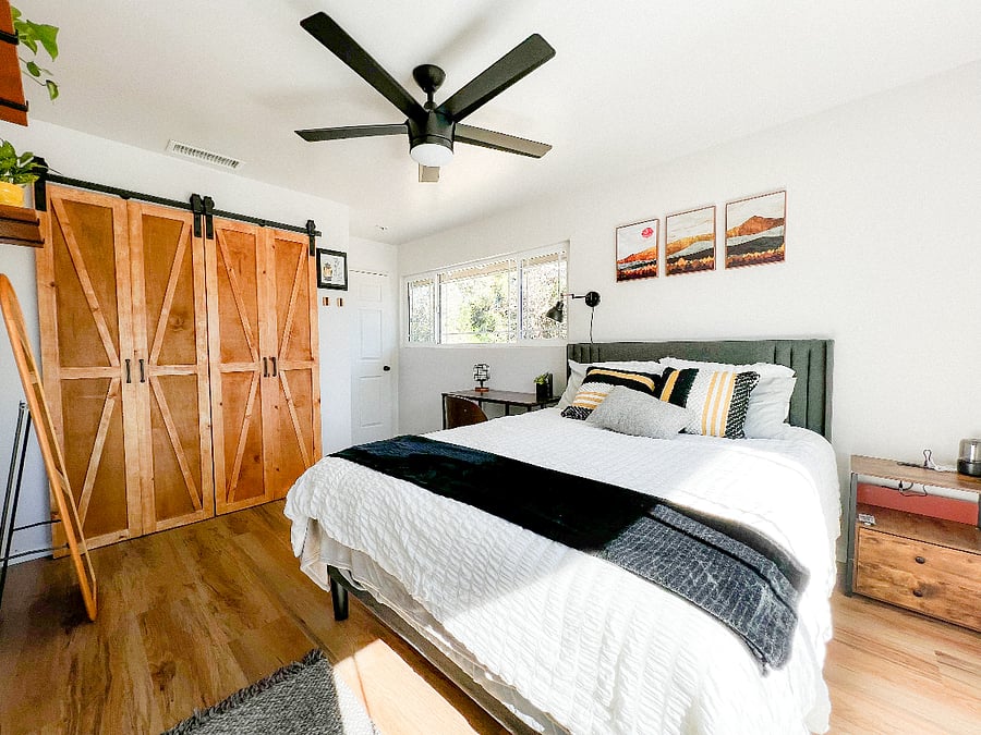 Bedroom 1 angle 3