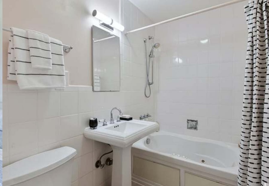 bath/shower combo