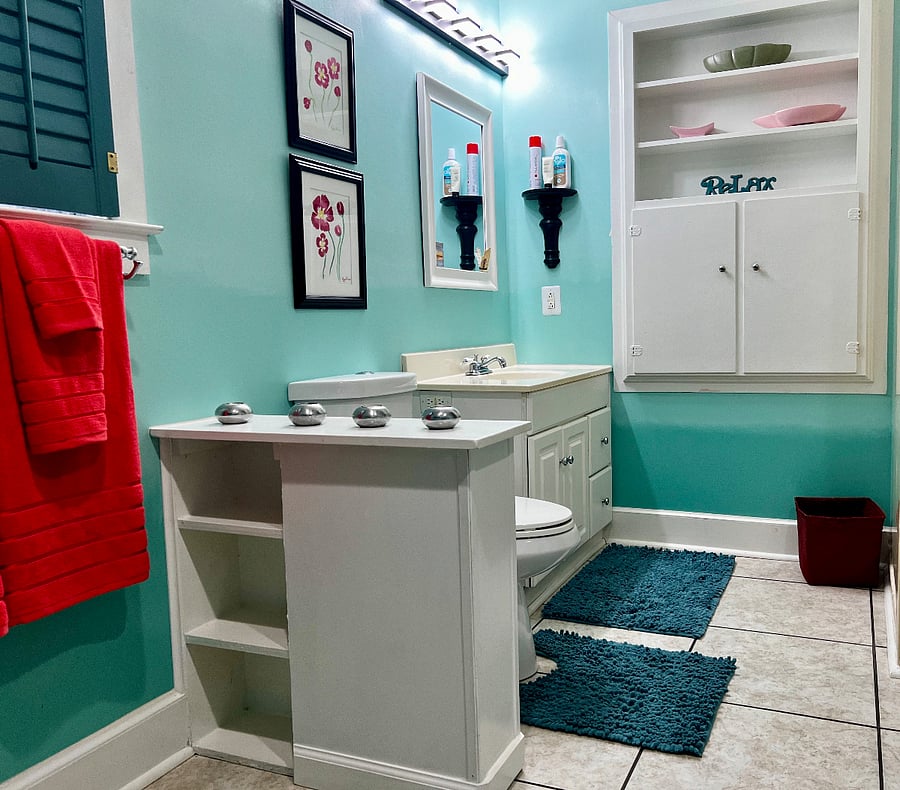 Master bathroom
