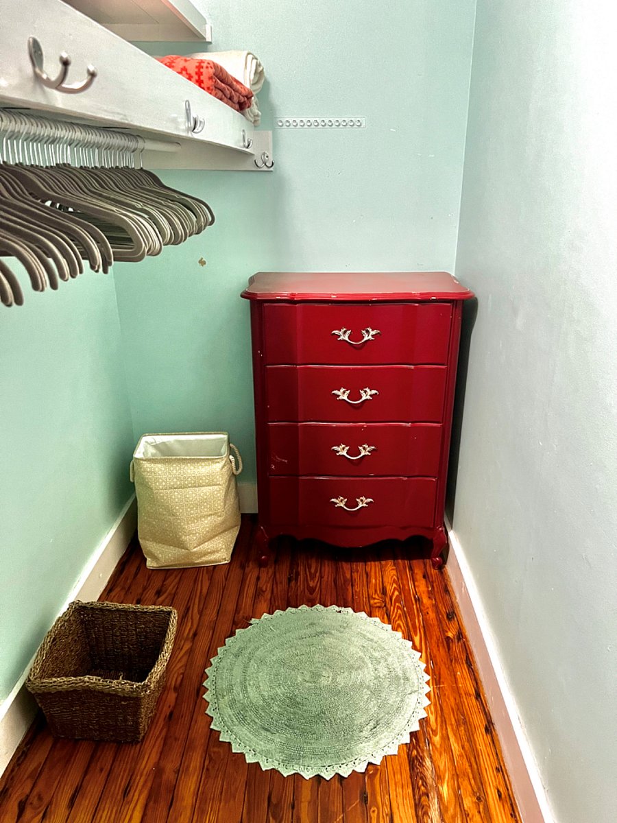 Master walk in closet