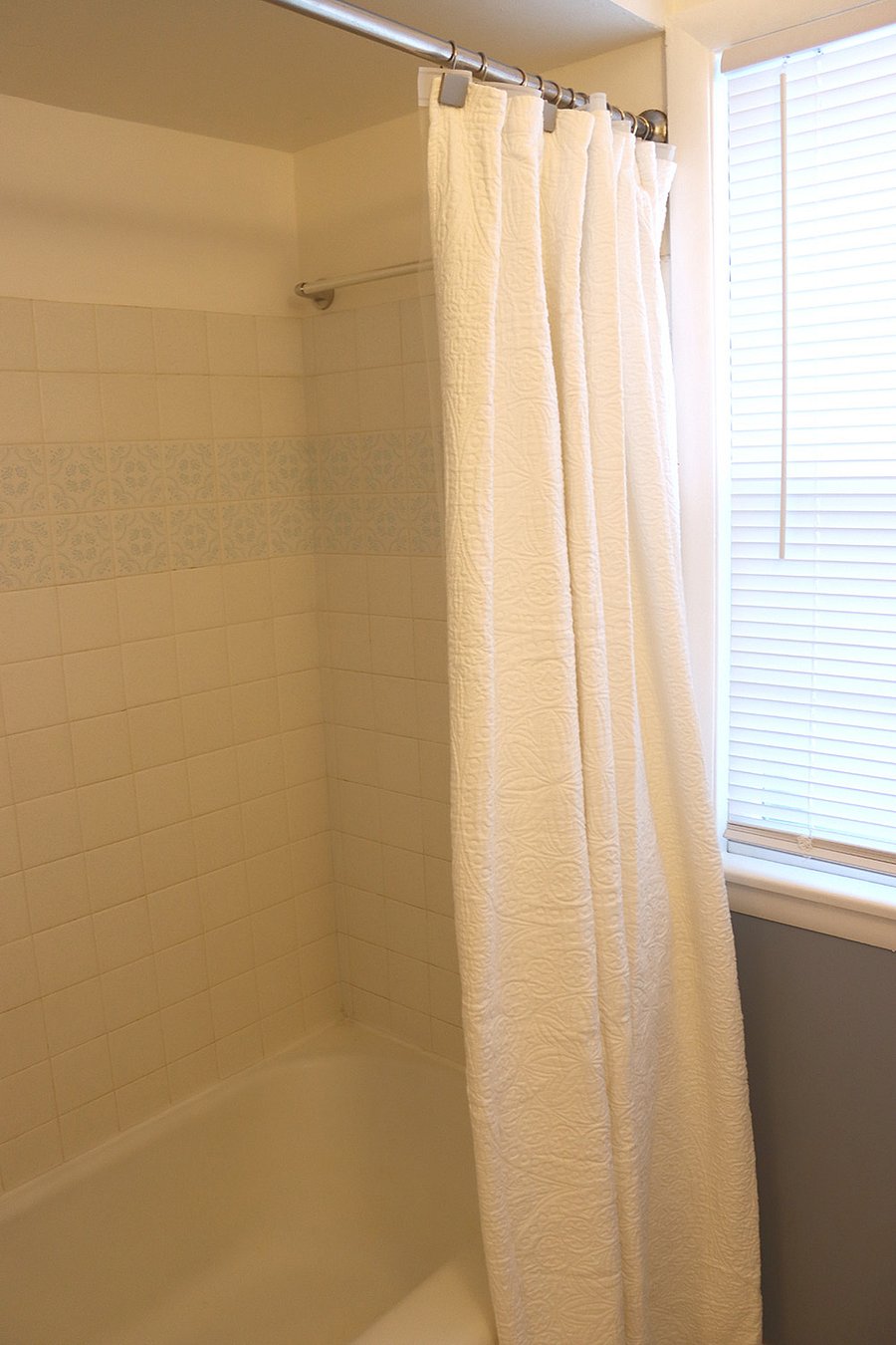 Shower over tub