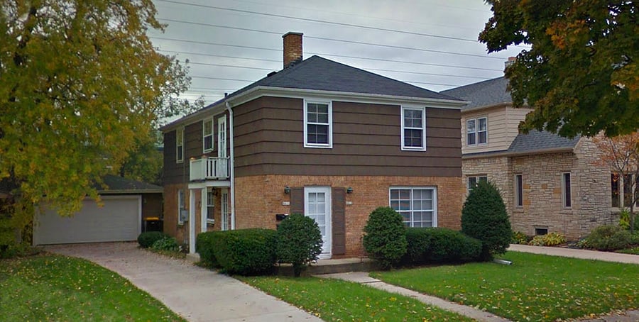 Front of Duplex
