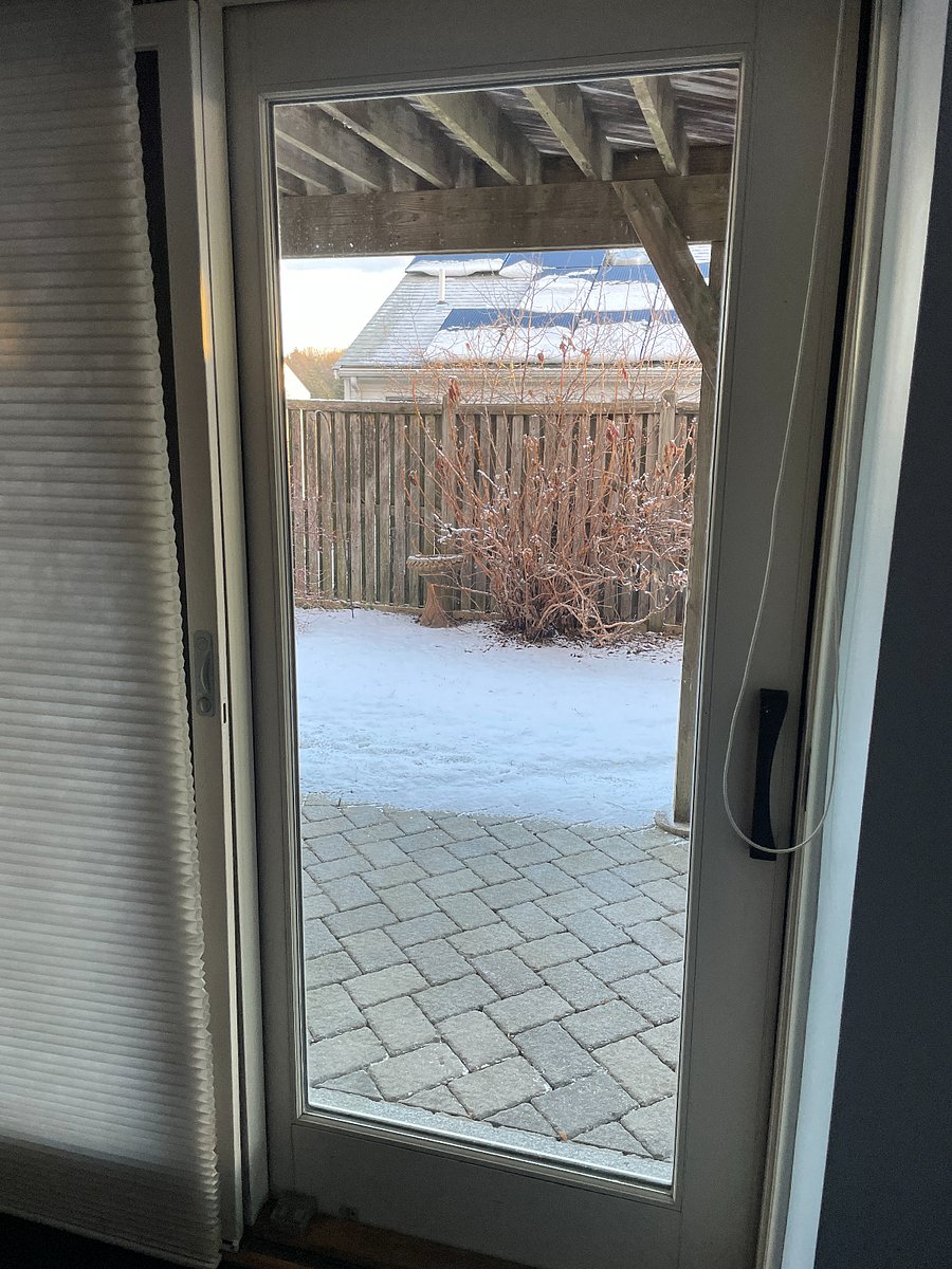 Private entry with view and shared access to backyard. 