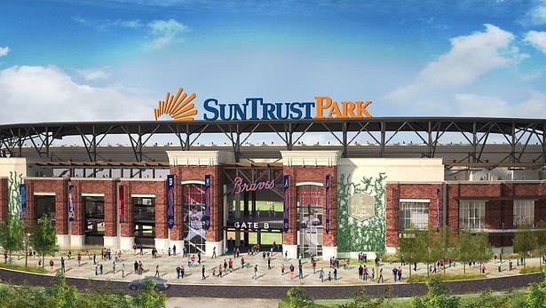 Sports stadiums and music venues are all over the Atlanta area.