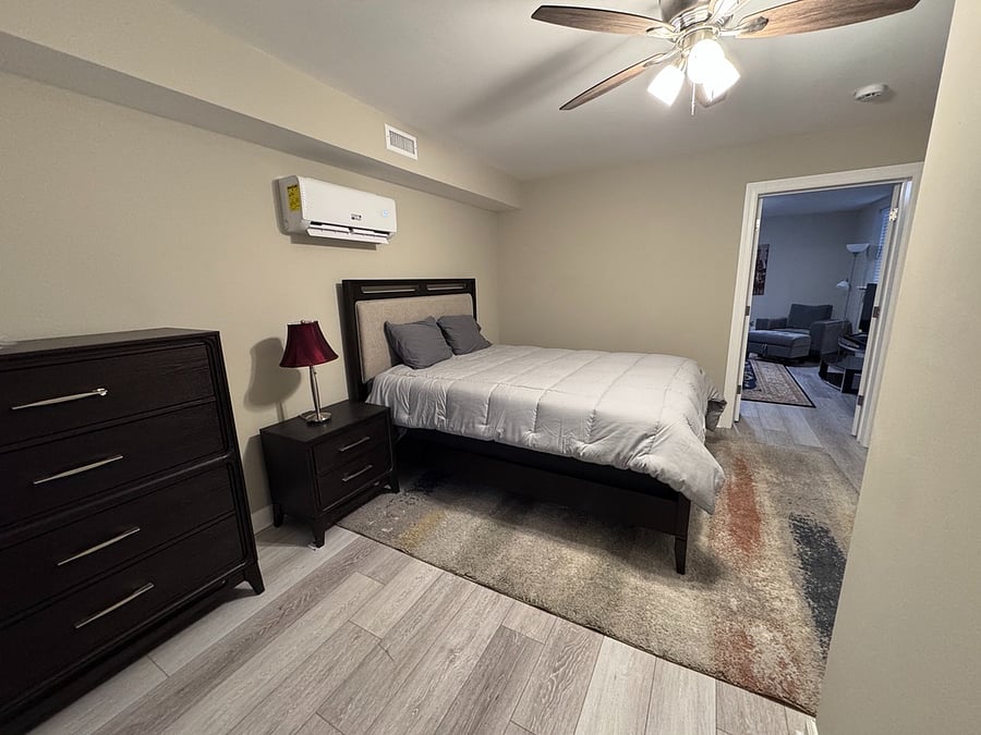 Bedroom - new queen bed