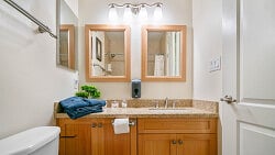 Bathroom 2 with shower and Full Amenities