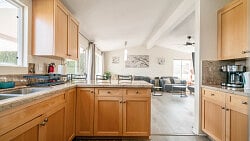 Spacious Kitchen with Full Amenities