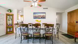 Formal Dining Table with 8 Chairs